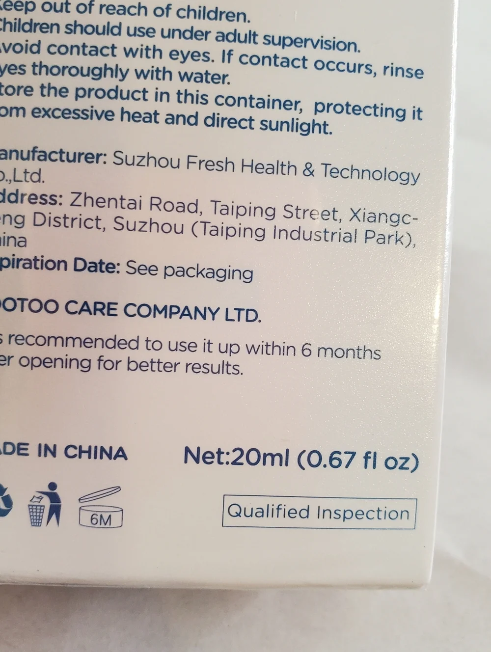 TooToo Kids Oral Spray - Teeth Protection With Xylitol GRAPE 20ML (.067 fl oz)
